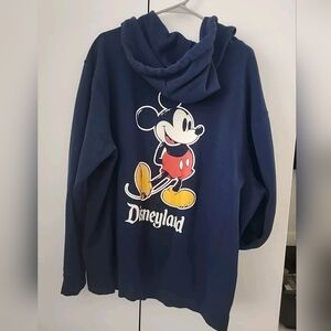 Disneyland Mickey Mouse 1928 Zip Up Hoodie (Pre-Owned) XL
